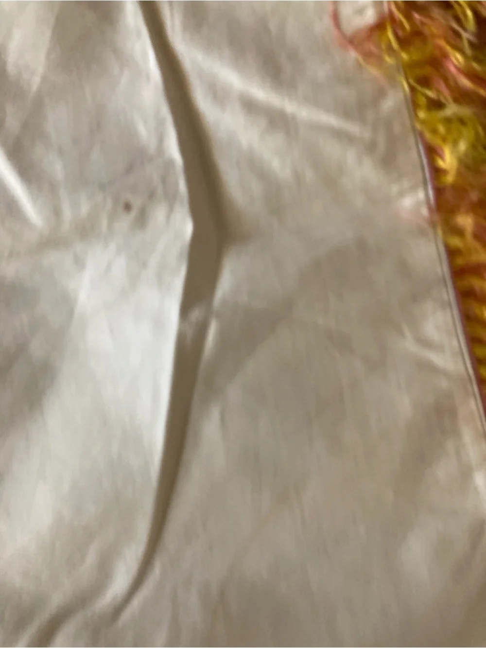 Vintage‎ 1950’s Satin Souvenir Pillow Case Alaska